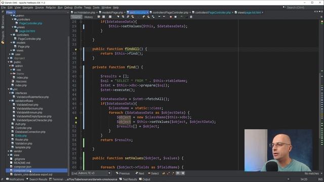 13. PHP Unit testing tutorial and pages list | Automated testing with PHPUnit | CMS OOP tutorial MV смотреть онлайн