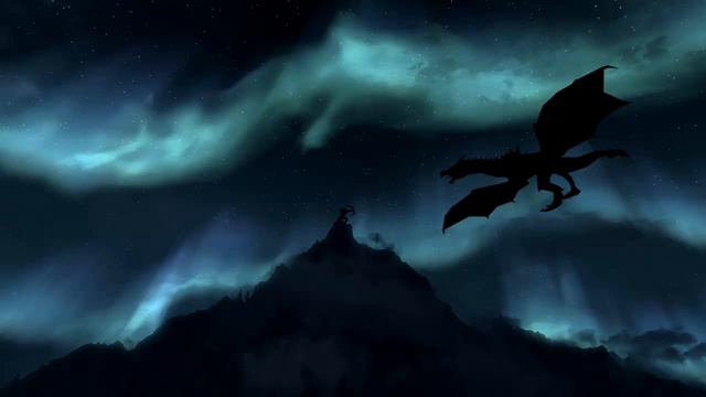 CAFE - Throat of the World #Skyrim #Dragon смотреть онлайн