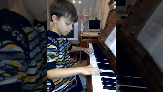 Й.С. Бах. Волынка на пианино смотреть онлайн
