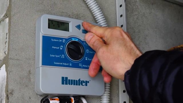 Настройка пульта управления системой полива HUNTER. Пульт X-CORE HUNTER. Пульт XC-601i-E HUNTER. смотреть онлайн