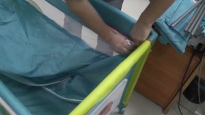 Обзор и сборка Кровать-манеж Capella S-10