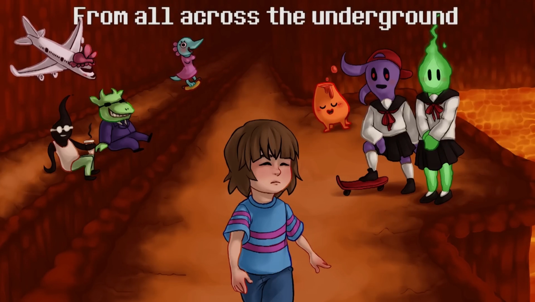 Undertale Мюзикл 024 смотреть онлайн