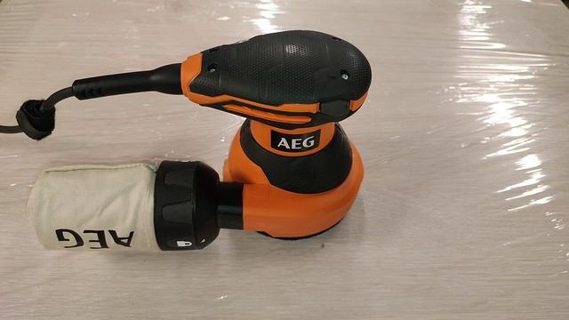 Орбитальная шлифмашина AEG Powertools Ex 125 Es обзор и мои впечатления.