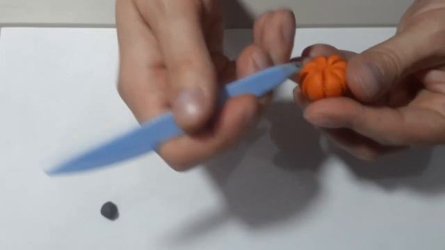 Лепим Тыкву. Овощи из Пластилина. Видео Лепка у Романа смотреть онлайн