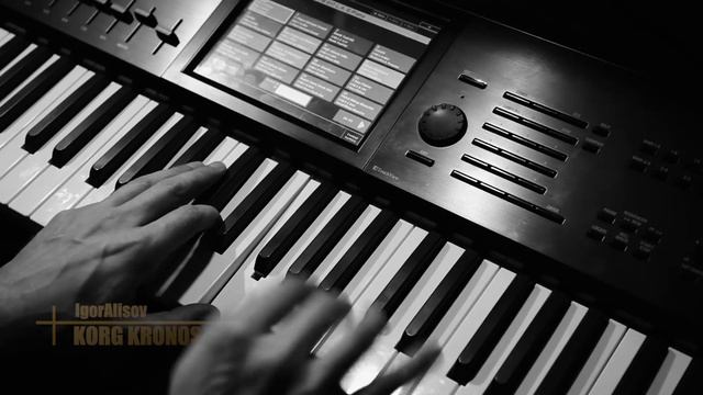 Играем в стиле Modern Talking. KORG Kronos LS смотреть онлайн