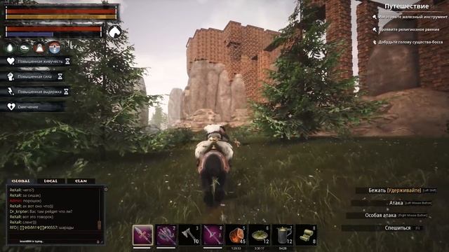 Conan Exiles PVP S3 - #5 Рейд сейфа одной бомбой. Нереальное ограбление прохожего! смотреть онлайн