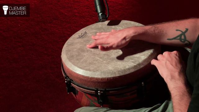 Using Fingers with the Djembe Drum - Straight Beat смотреть онлайн