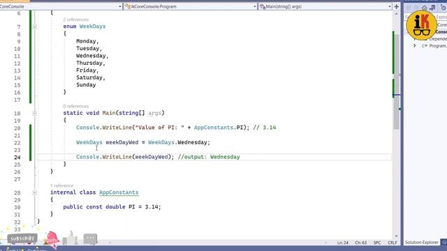 Enum Type in C# | How to Use in Programming | Tamil смотреть онлайн