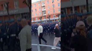 Десантники идут по Рязани!!!!