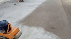 Шлифовка бетона.