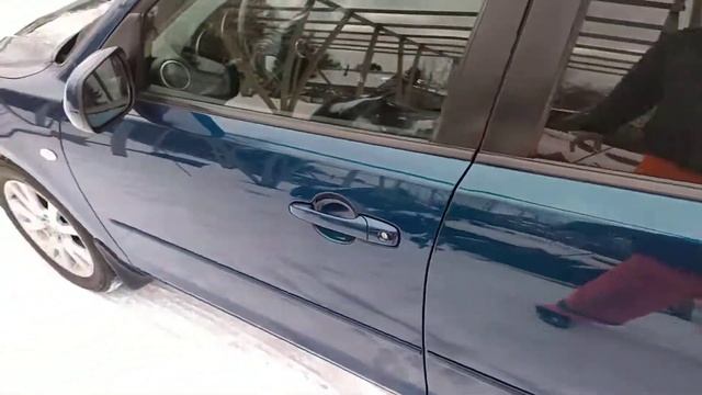 Mazda 3bk после окраса