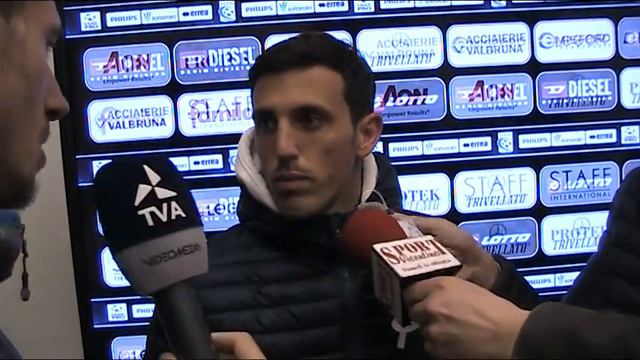 SImone Guerra al termine di L.R. Vicenza-A.J. Fano смотреть онлайн