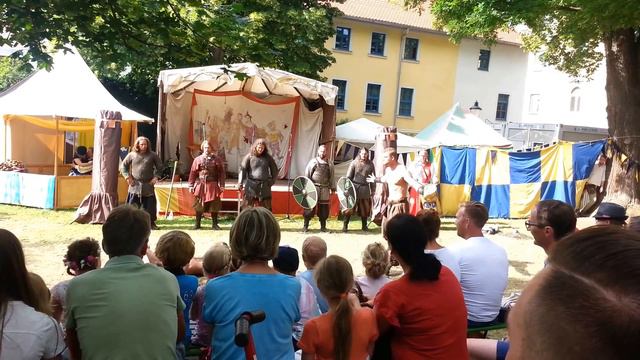 Schaukampf, Hussiten-Kirschfest, Naumburg, 26.06.2016 смотреть онлайн