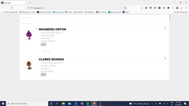 Searching by Name and Tag with React.js - FrontEnd смотреть онлайн