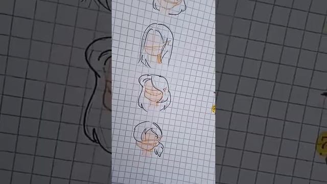 Как научиться рисовать волосы? ? смотреть онлайн