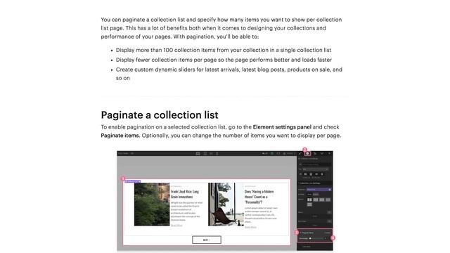 Pagination – Webflow tutorial смотреть онлайн