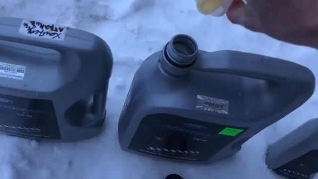 Сравнение масел Ford Formula F смотреть онлайн