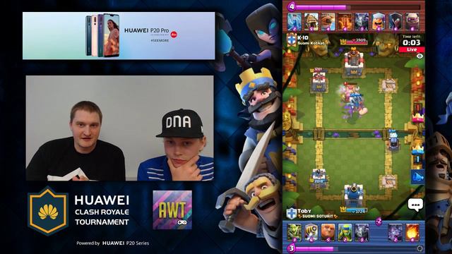 Huawei Clash Royale Tournament (Karsinta 2/4) смотреть онлайн