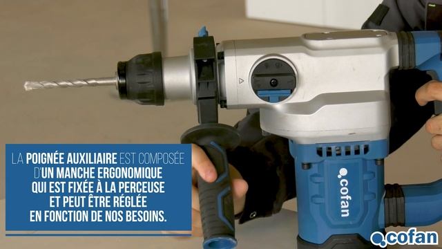 Perceuse Marteau Perforateur 1500 W SDS Plus Cofan смотреть онлайн