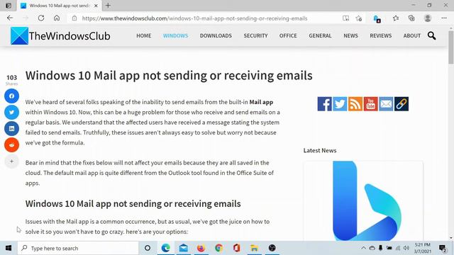 Windows 10 Mail app not sending or receiving emails смотреть онлайн