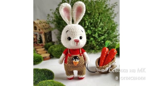 МК по вязанию амигуруми Заяц в Комбинезоне крючком. Автор: Галина Писаренко смотреть онлайн