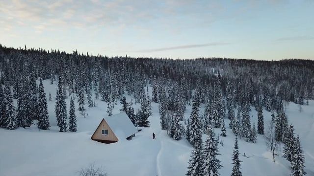 Зимние выходные на Поднебесных Зубьях, Лужба