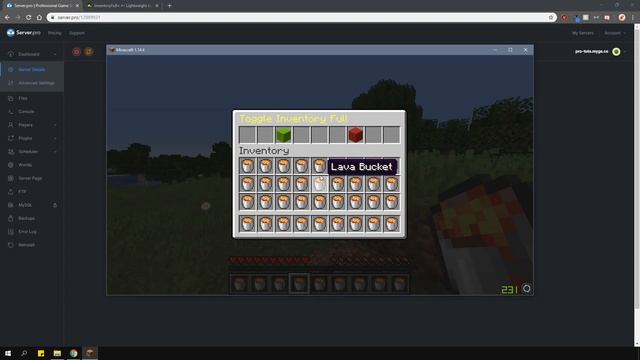 How to Setup the InventoryFull+ Plugin - Minecraft Java смотреть онлайн