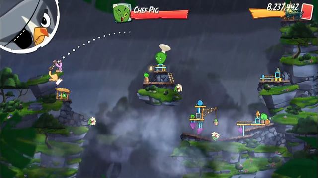 Angry Birds 2 King Pig || Chef Pig || Foreman Pig || All Are Panic | Demon Divyansh.