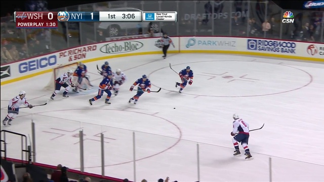 NHL Washington Capitals - NY Islanders -1 h смотреть онлайн