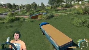 УГНАЛ ЦЕЛЫЙ ГРУЗОВИК ЗЕРНА ИЗ ДЕРЕВНИ - ПОЛИЦЕЙСКАЯ ПОГОНЯ - FARMING SIMULATOR