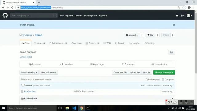 How to create / delete a repository in GitHub? | Audio in Tamil | vnomvk creations смотреть онлайн