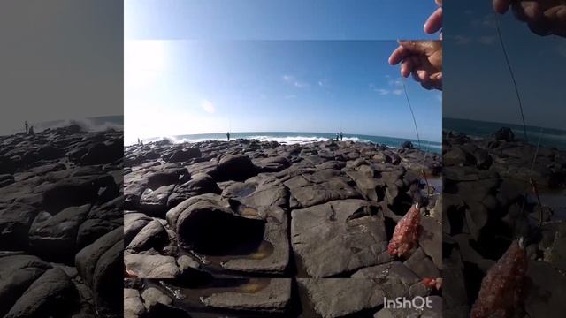 Junaid Ismail fishing at Tugela, South Bank. смотреть онлайн