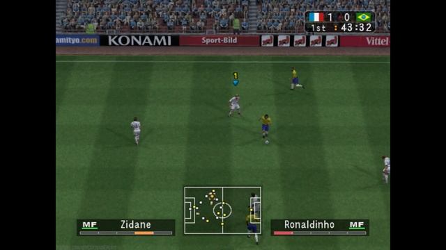 Pro Evolution Soccer 3 - PS2 | PCSX2 1.7 (Software Renderer) смотреть онлайн