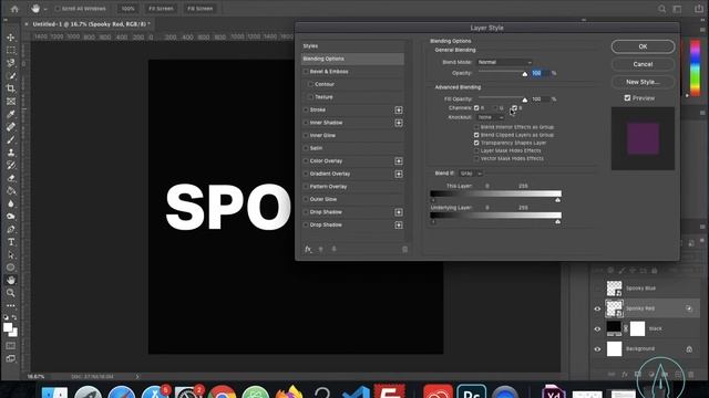 RGB Text Effect in Photoshop | Tutorial смотреть онлайн