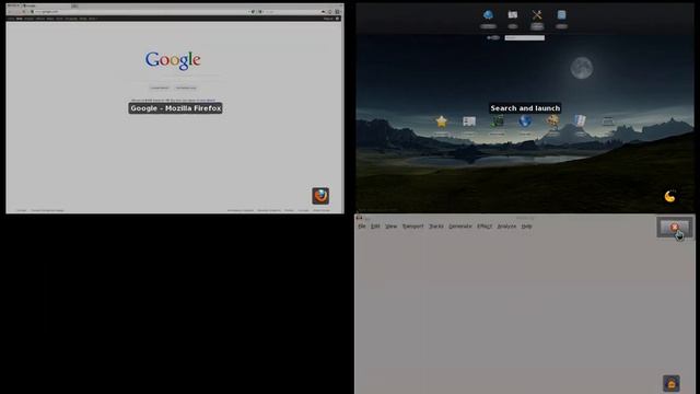 KDE Workspace Netbook Type