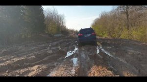 Засадили Паджеро Спорт 2 или "короткая дорога"