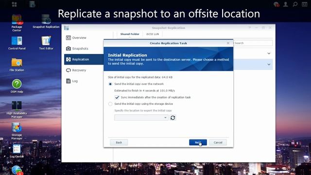 Synology | Snapshot Replication смотреть онлайн