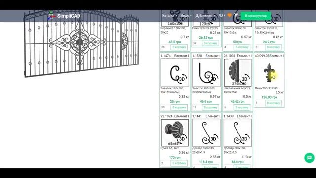Кованые элементы для ворот. Как выбрать. смотреть онлайн