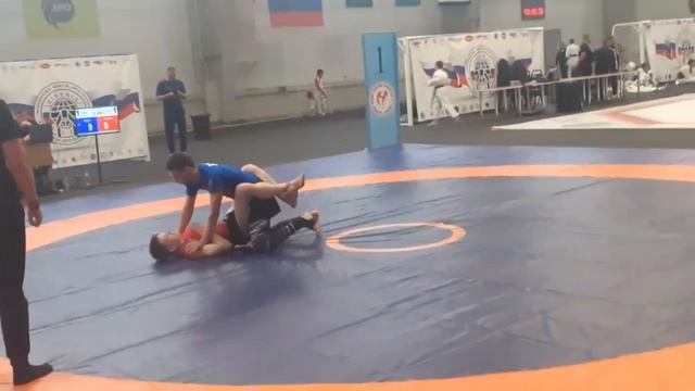 Турнир по грэпплингу на первенство Сибири и стран Азии. Кудакаев Данил (Синий) смотреть онлайн