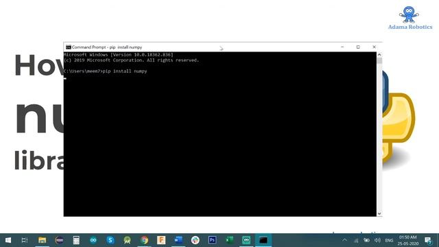 How to install Numpy library on Python Windows? (In just 1 min) смотреть онлайн