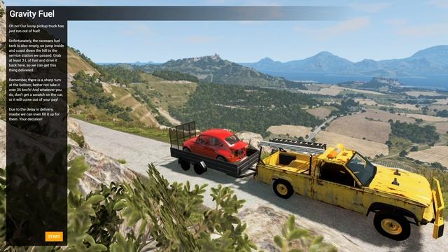 Supply Delivery And Gravity Fuel Scenarios - BeamNG.drive смотреть онлайн