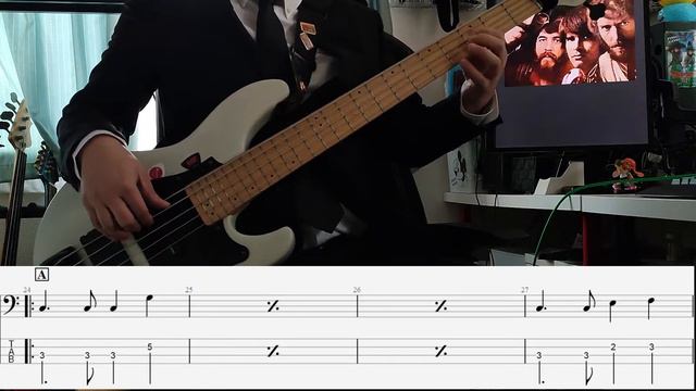 【bass】Creedence Clearwater Revival - Have You Ever Seen The Rain 【tab】 смотреть онлайн