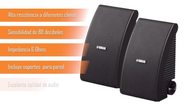 Yamaha NS-AW592 BL Altavoces para todo clima смотреть онлайн