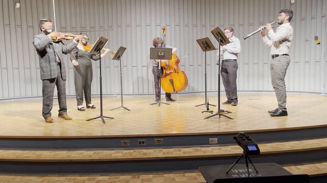 Prokofiev - Quintet in G minor, Op. 39 for Oboe, Clarinet, Violin, Viola, and Double Bass смотреть онлайн