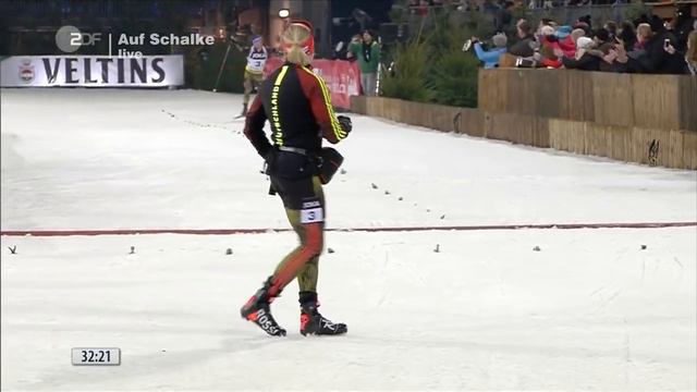 Biathlon World Team Challenge auf Schalke-2017 смотреть онлайн