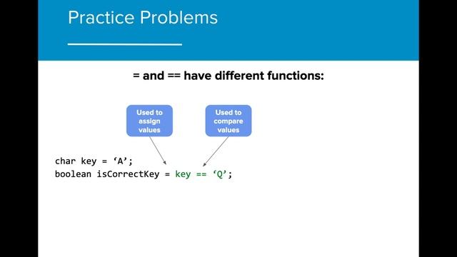 AP CS A 3.1- Boolean Expressions смотреть онлайн