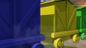 Поезд с яйцами с сюрпризом на Ферме Зенона | Королевство игр