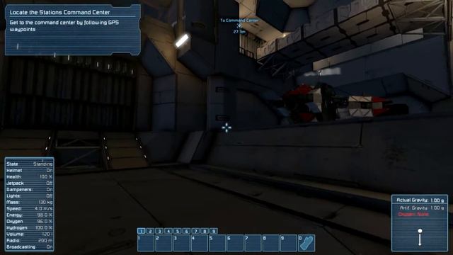 Space Engineers Campaign Game: Mission 1 Contact. смотреть онлайн