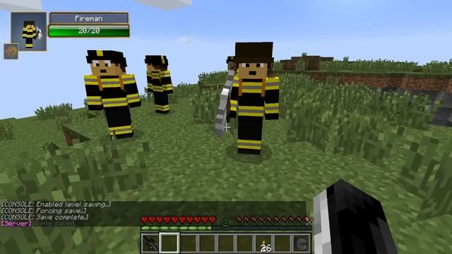 Minecraft School | Military School of Mods - FIRE AND RESCUE! смотреть онлайн