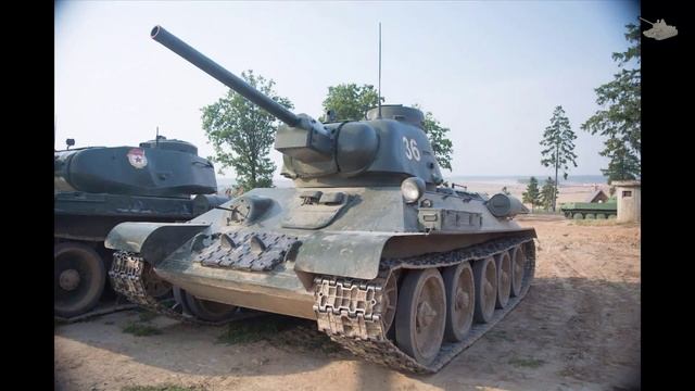 Walkaround: Т-55, T-44, Т-34 (Минск – Линия Сталина) смотреть онлайн